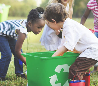 ¿Cómo enseñarle a los niños a reciclar?