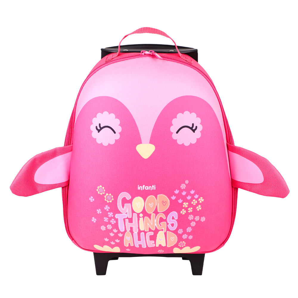 Mochila Con Ruedas Pingüino Bts23 Infanti