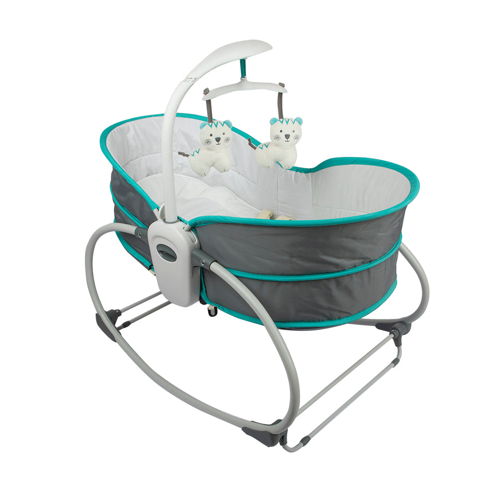 Silla nido mecedora 5 en 1 Rocker verde