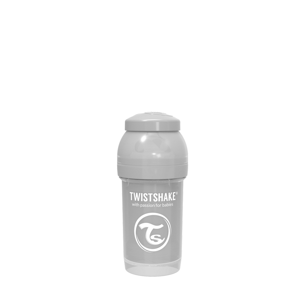 Mamadera Twistshake Anti-Cólico 180ml pastel