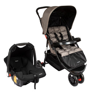 Coche Travel System Jess Beige Cosco