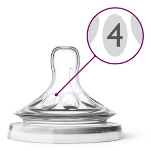 2 tetinas natural flujo rapido Avent