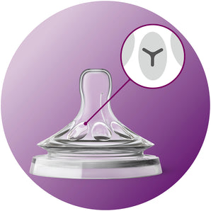 2 tetinas natural para preparados mas espesos Avent