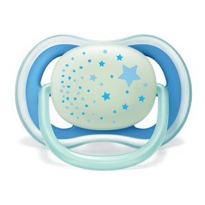 2 Chupetes Air Nocturno 6 18 Meses Niño Avent