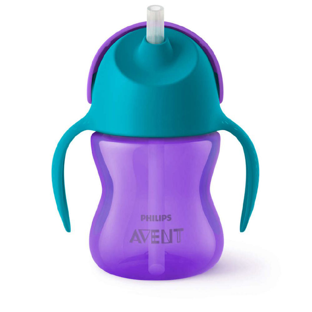 Vaso con Bombilla Flexible de 200 Ml/7 Oz Dino Niña