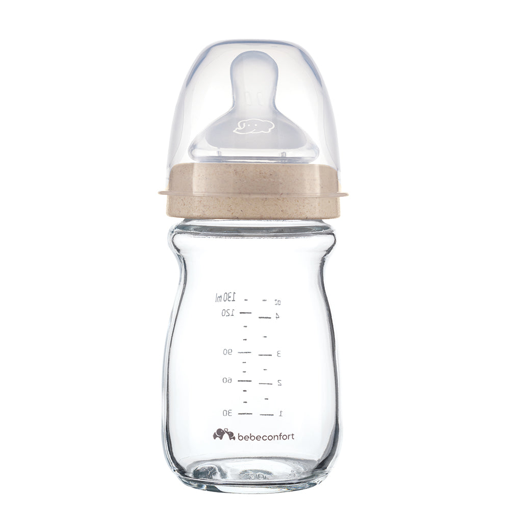 Mamadera Physio Aircare Vidrio 130ml Bebe Confort