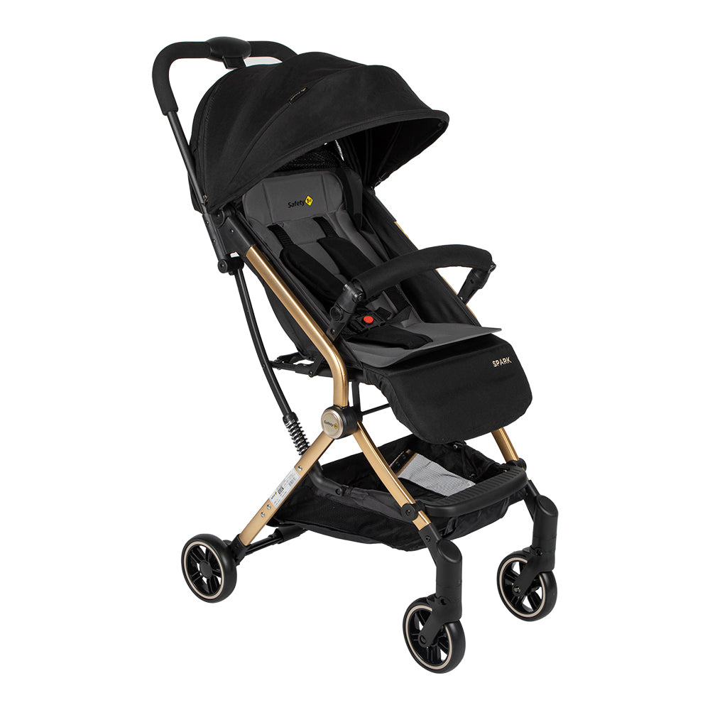 Coche paseo Spark Dorado y Negro