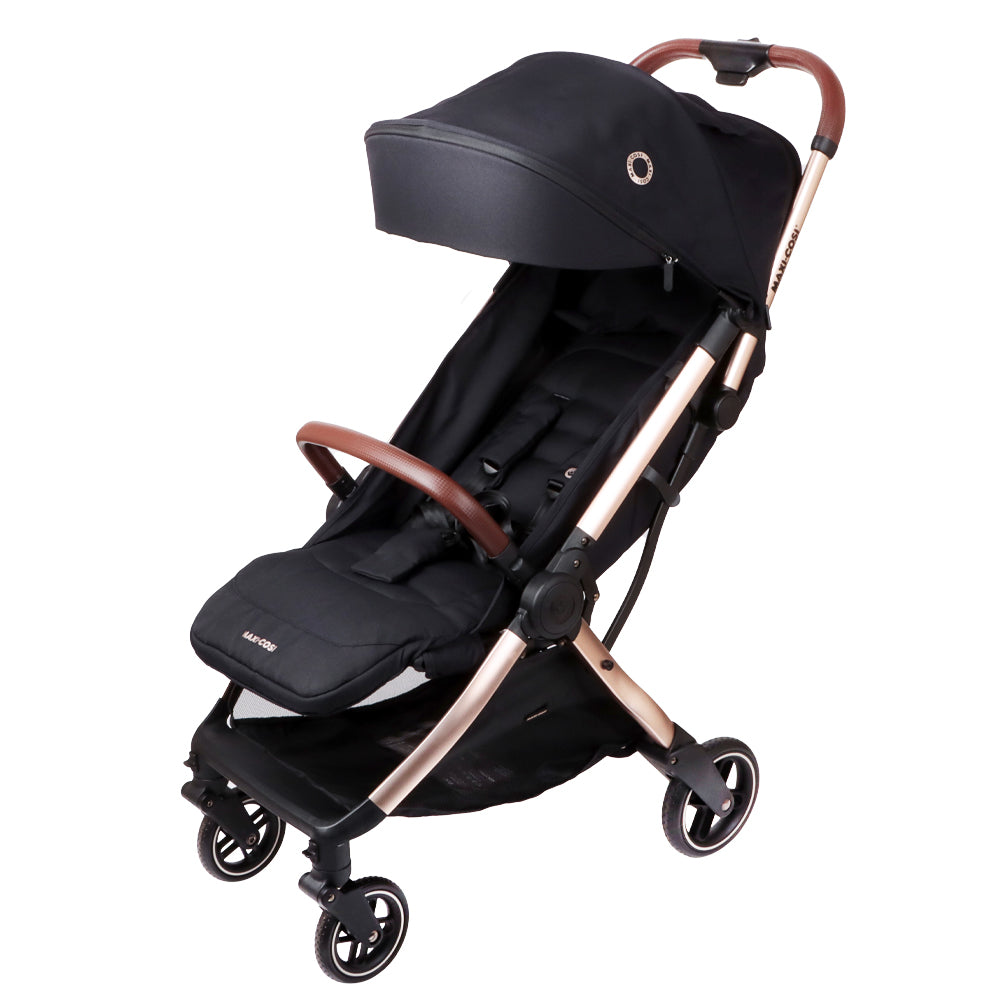 Coche Travel System Eva3 Essentian Black Champagne