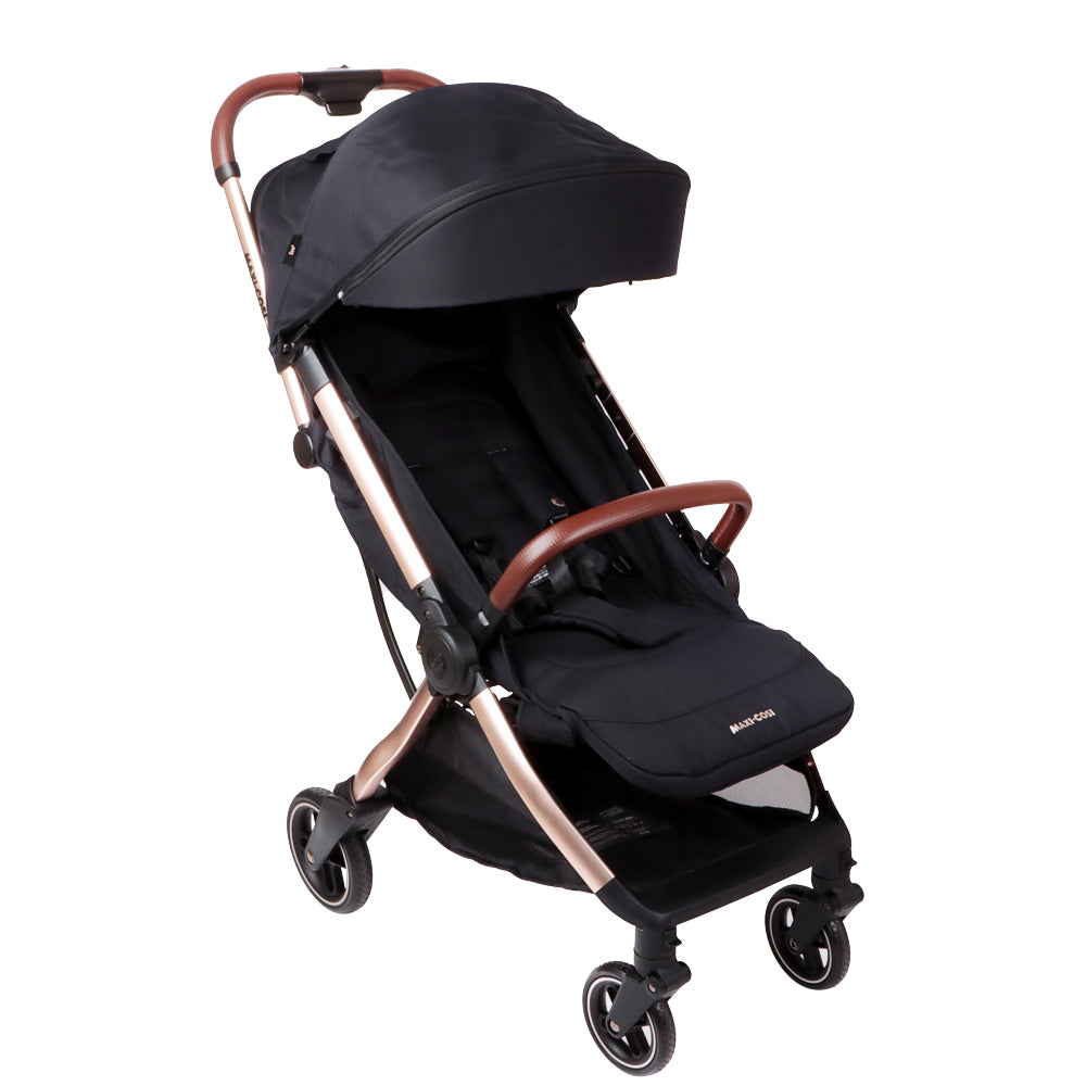 Coche Travel System Eva3 Essentian Black Champagne