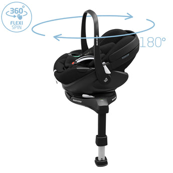 Silla de Auto Nido Pebble 360 pro + Familyfix 360 Pro Maxi Cosi