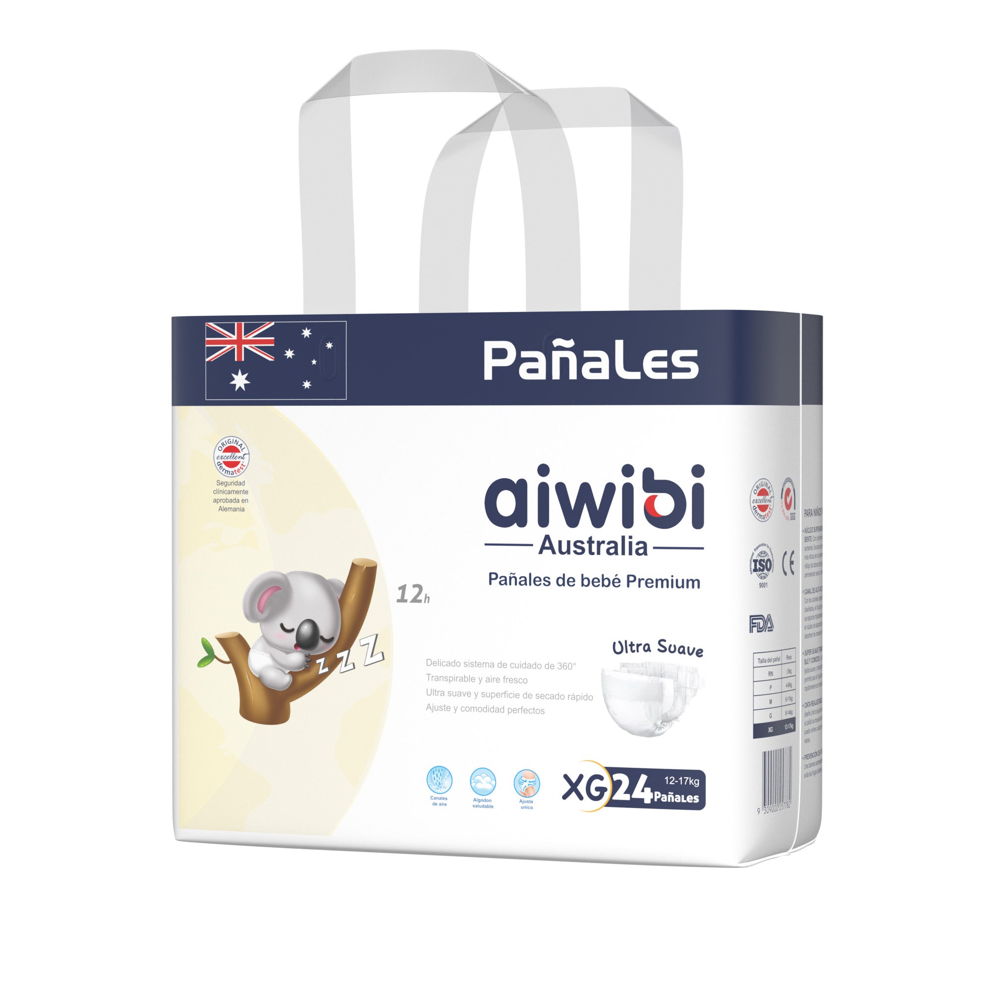 Pañales Aiwibi Talla XG 24 und