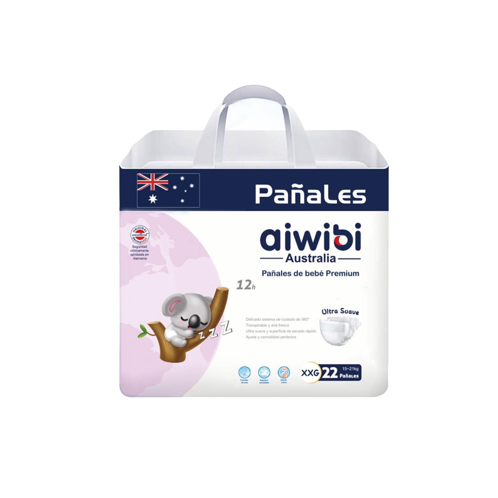 Pañales Aiwibi Talla XXG 22 und