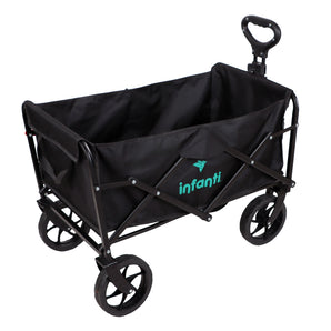 Carrito Plegable Organizador Negro Infanti