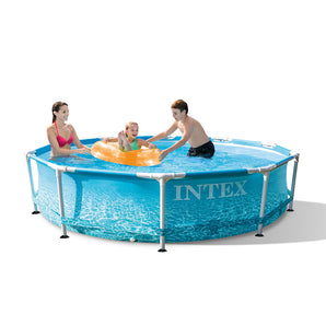 Piscina Metal Frame Beachside 305x76cm Intex