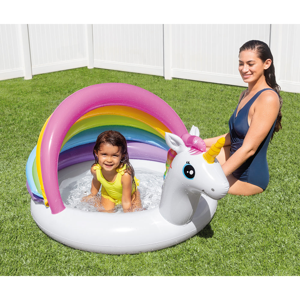 Piscina bebe unicornio 127 x 102 x 69 cm