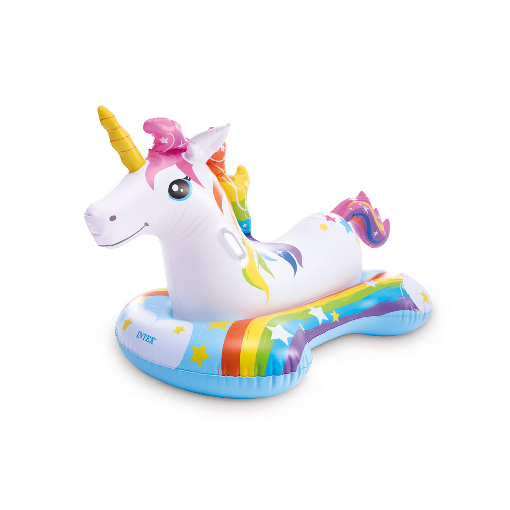 Flotador montable unicornio 163 x 86 cm