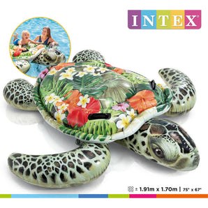Flotador montable tortuga realistic Intex