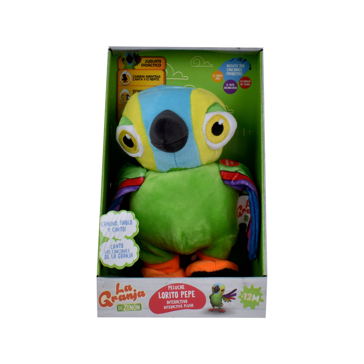 Peluche Interactivo Lorito Pepe Amazon Comprar Lorito Pepe