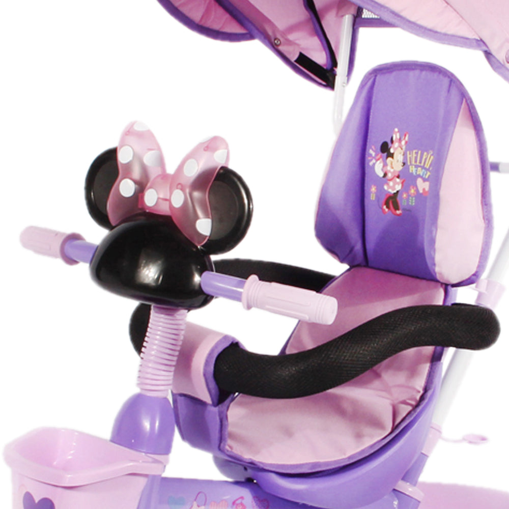 Triciclos Para Bebes De Minnie Triciclo Musical Con Guía Y Techo