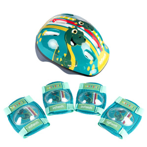 Set De Casco Y Rodilleras Infanti