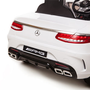 Auto eléctrico Mercedes Benz Amg S63 White Infanti