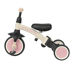 Triciclo Stager 3 en 1 Rosado Qplay