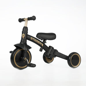 Triciclo Stager 3 en 1 Plateado Qplay