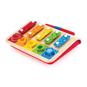 Xilófono Clasificador de Formas Hape