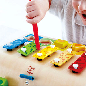 Xilófono Clasificador de Formas Hape