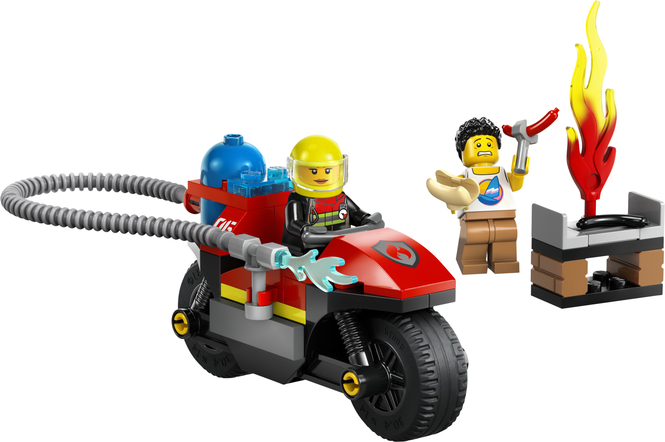 Fire Rescue Motorcycle
