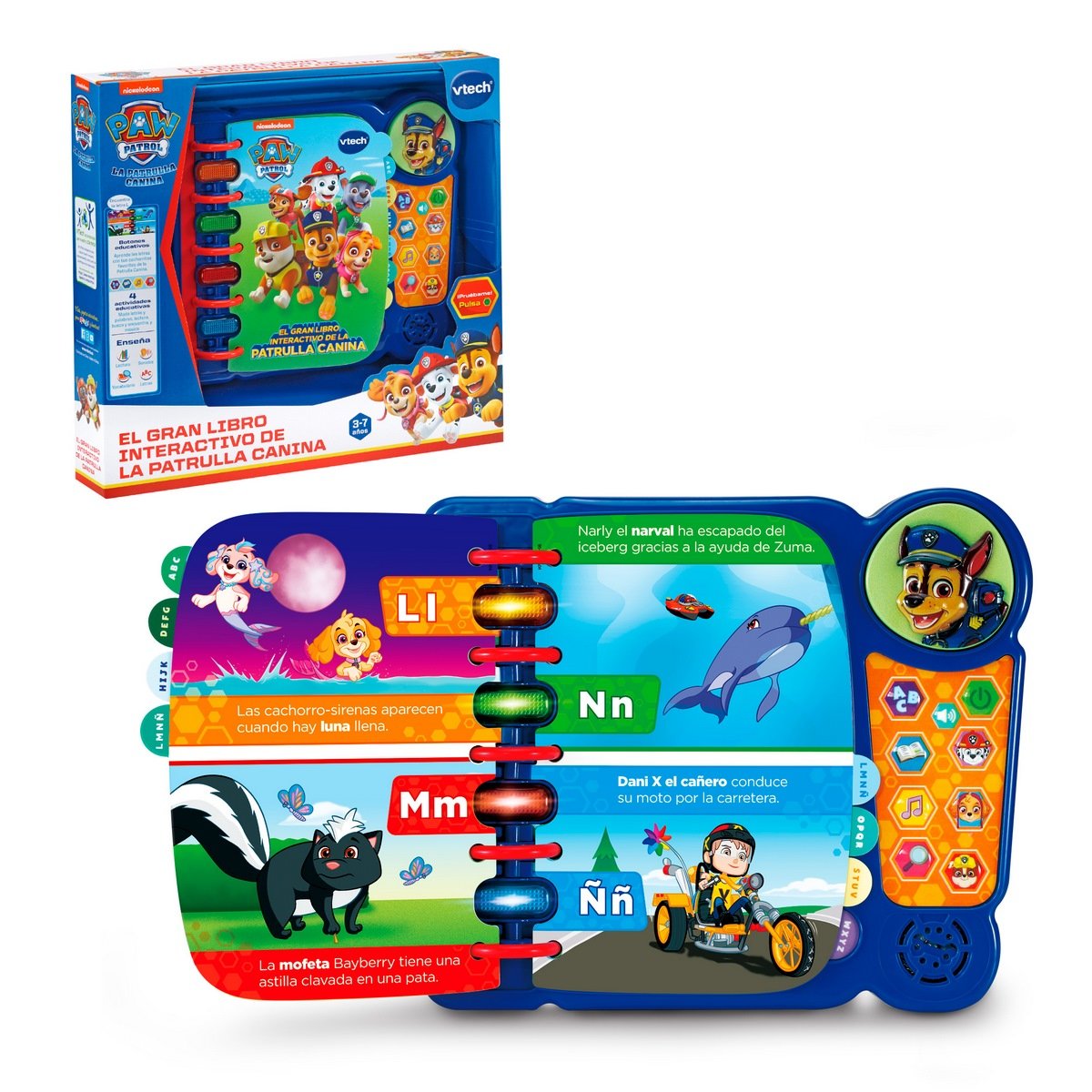 Libro Interactivo Paw Patrol 10 Aniversario Vtech