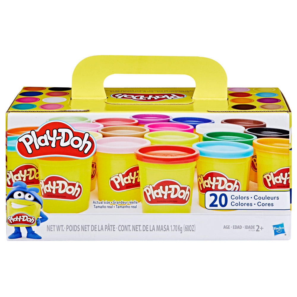 Play-Doh Súper Maletín de Colores - 20 Latas