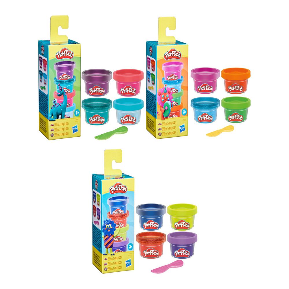 Play-Doh Mini-Pack de Colores - 4 Latas