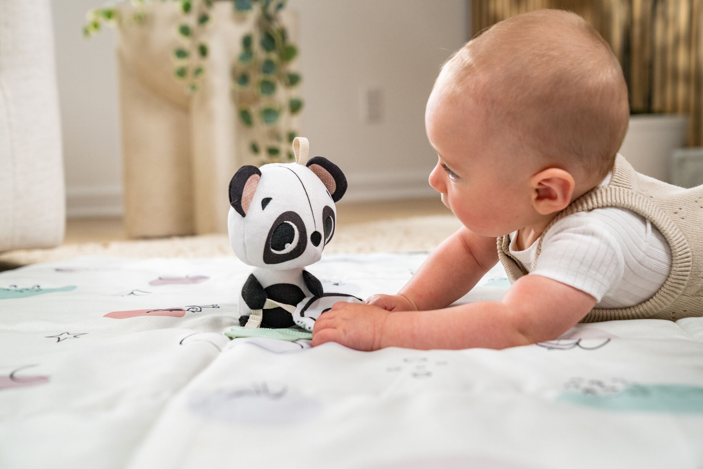 Tiny Smart Panda Blanco y Negro Decor Tiny Love