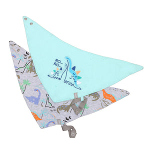 Bipack Baberos Impermeables Niño Celeste Infanti