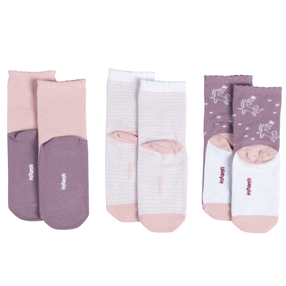 Tripack Calcetines Niña Infanti