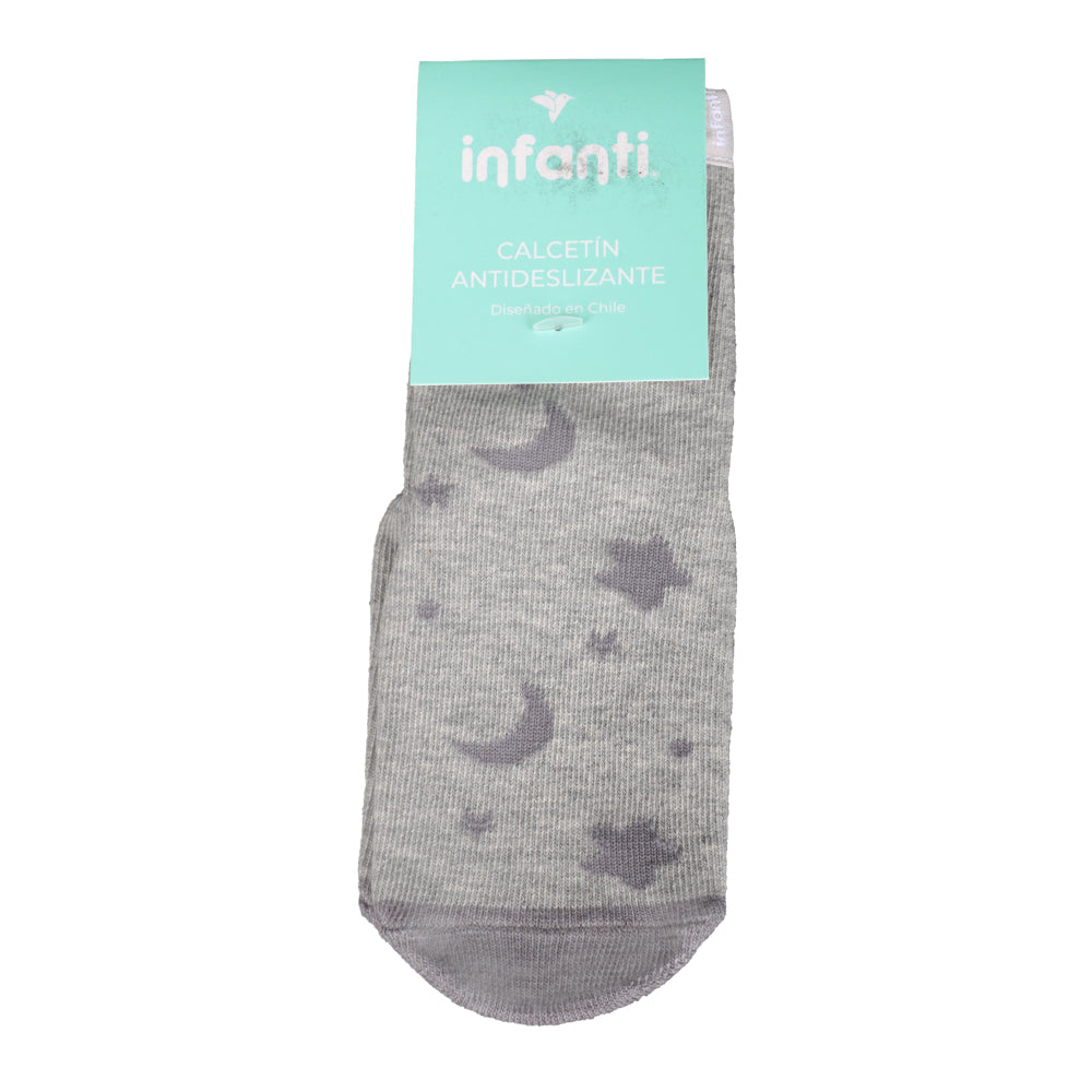 Calcetin Con Antideslizante Estrellas Unisex Infanti