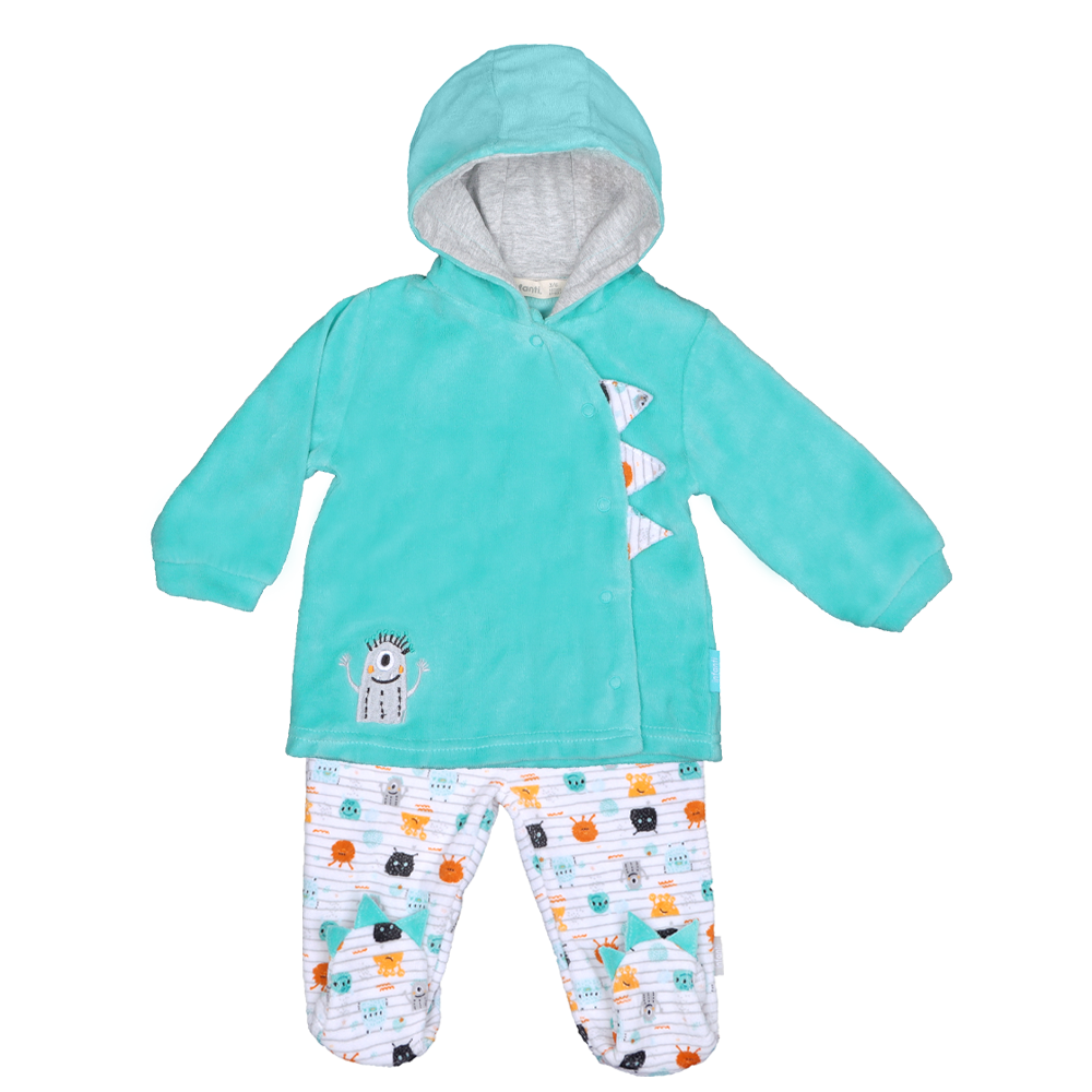 Conjunto Bebe Monstruitos Niño Plush Infanti