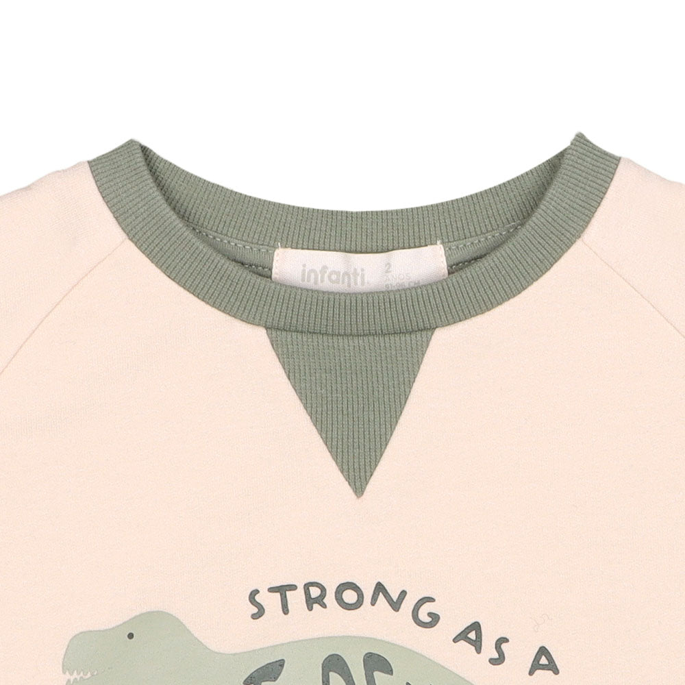 Conjunto Dino Niño Sport Franela Infanti