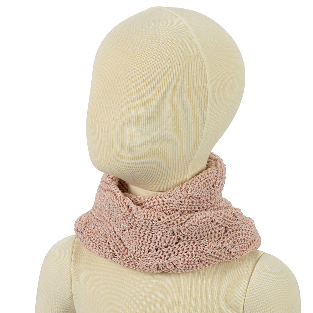 Cuello Tejido Especial Con Lurex Infanti