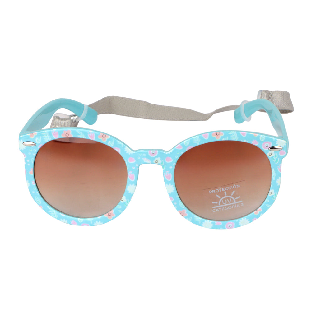 Lentes De Sol Uv Flowers Infanti