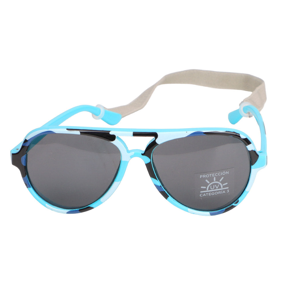 Lentes de Sol UV Celeste Niño Infanti