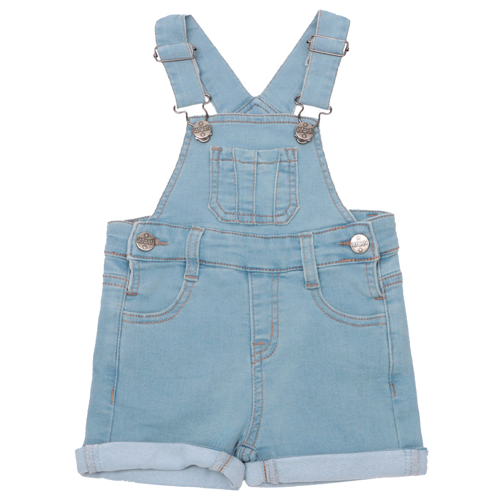 Jardinera Corta Denim Unisex