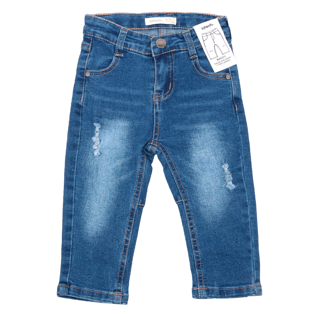 Jeans Cintura Regulable Baggy Unisex