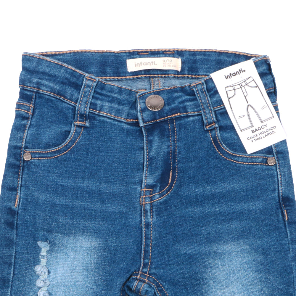 Jeans Cintura Regulable Baggy Unisex