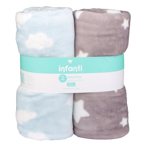 Pack 2 Mantas Niño Infanti
