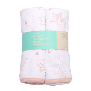 Manta de Algodón Bebé Niña Infanti
