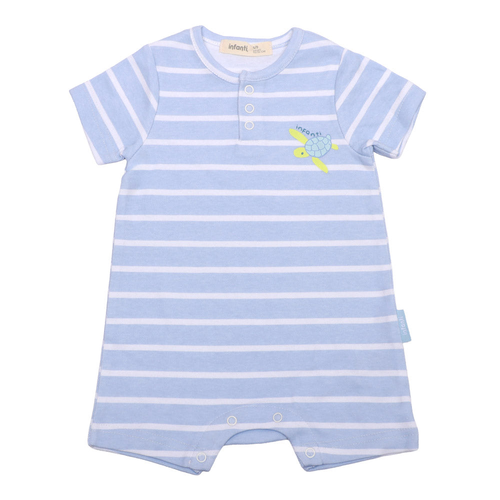 Osito Corto Sealife Niño Celeste Infanti