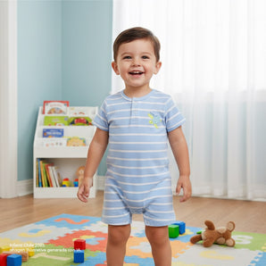 Osito Corto Sealife Niño Celeste Infanti