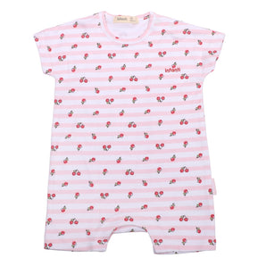 Osito Corto Manga Kimono Fruit Niña Infanti